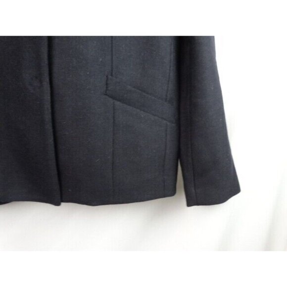 Paper Denim & Cloth Women's Blazer Black Size Large Wool Long Sleeve Jacket - Picture 3 of 11